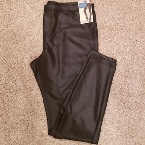 Simply Vera satin Jean leggings